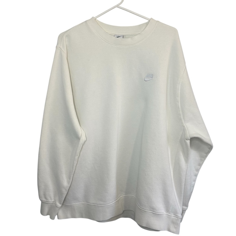 Nike Men's XXL White Crewneck Sweatshirt NWOT